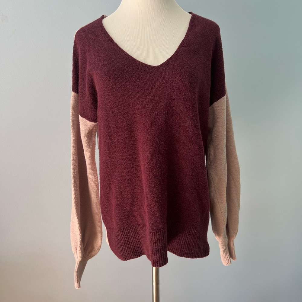 14th&Union Color Block Sweater